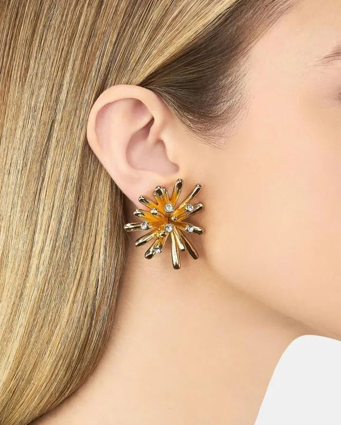 Splash Earrings Gold Women Aquazzura Jewelry