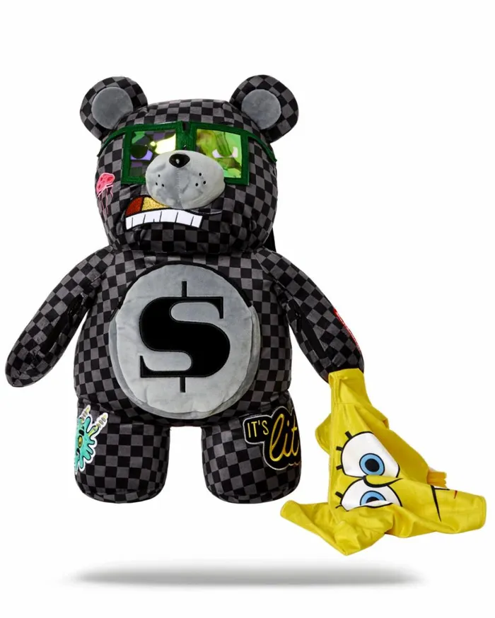 SPONGEBOB MONEYBEAR TEDDYBEAR BACKPACK Bags SPRAYGROUND