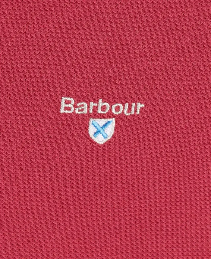 Sports Polo Shirt Atlantic Blue Men Barbour Polo Shirts