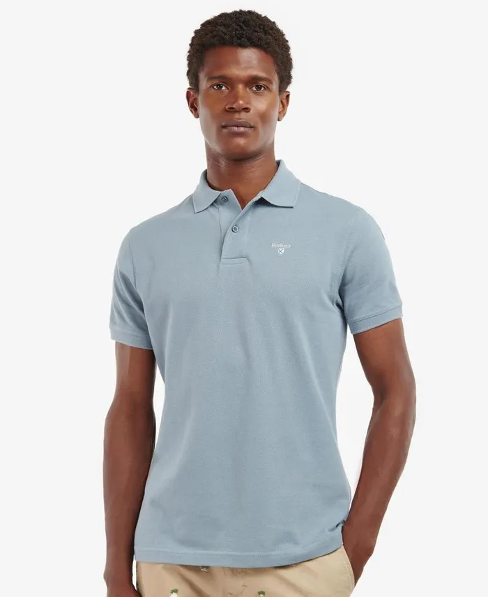 Sports Polo Shirt Mist Men Barbour Polo Shirts