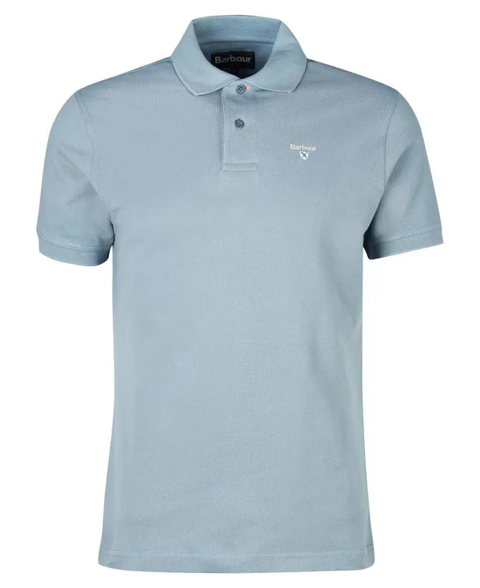 Sports Polo Shirt Mist Men Barbour Polo Shirts