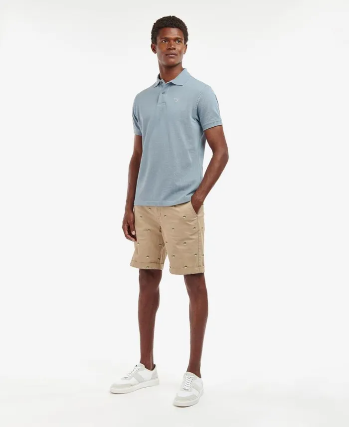 Sports Polo Shirt Mist Men Barbour Polo Shirts