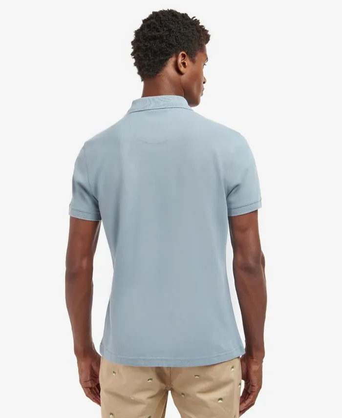 Sports Polo Shirt Mist Men Barbour Polo Shirts