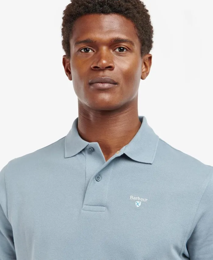 Sports Polo Shirt Mist Men Barbour Polo Shirts