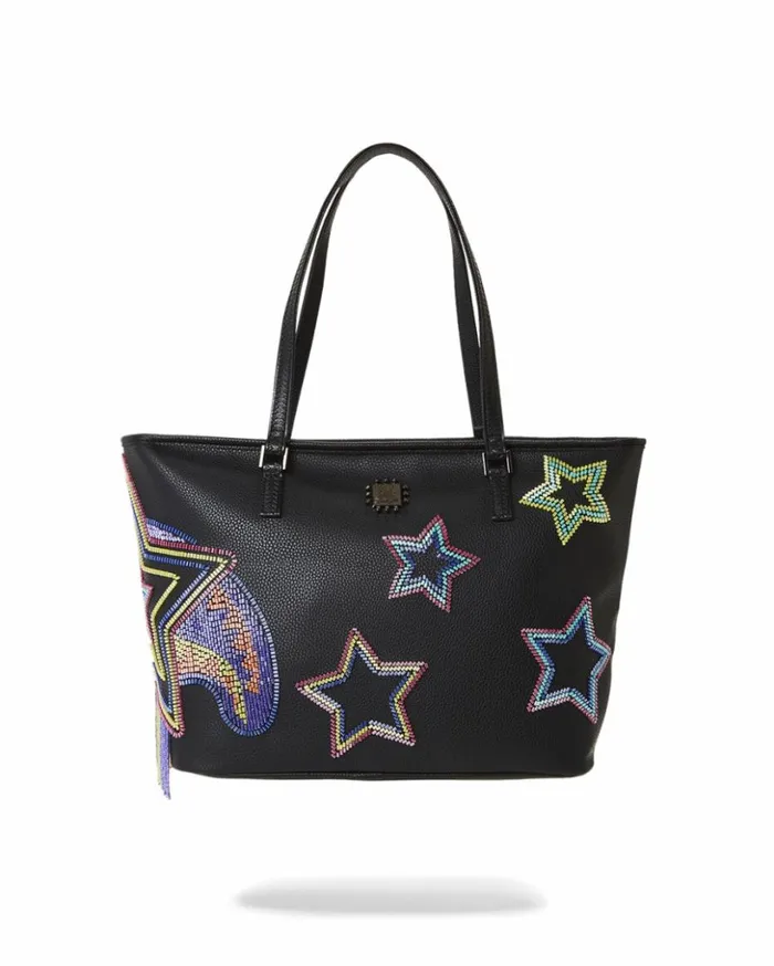 STAR RACER AI7 SANDFLOWER COLLAB BEADED TOTE Bags SPRAYGROUND