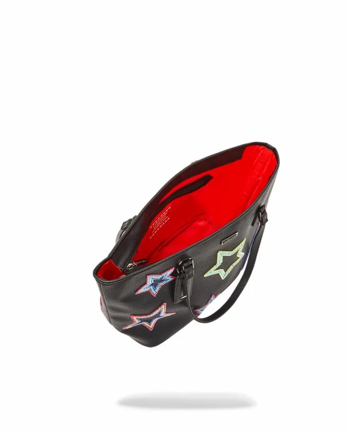 STAR RACER AI7 SANDFLOWER COLLAB BEADED TOTE Bags SPRAYGROUND