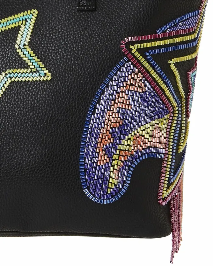 STAR RACER AI7 SANDFLOWER COLLAB BEADED TOTE Bags SPRAYGROUND