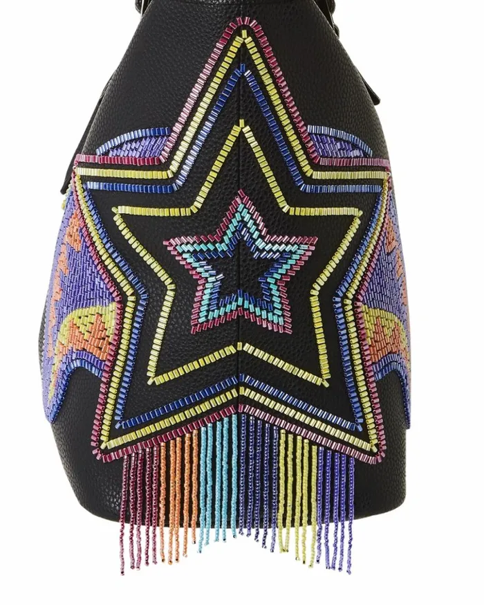 STAR RACER AI7 SANDFLOWER COLLAB BEADED TOTE Bags SPRAYGROUND