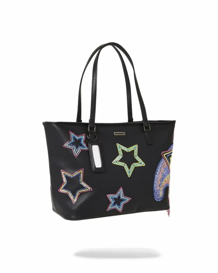STAR RACER AI7 SANDFLOWER COLLAB BEADED TOTE Bags SPRAYGROUND
