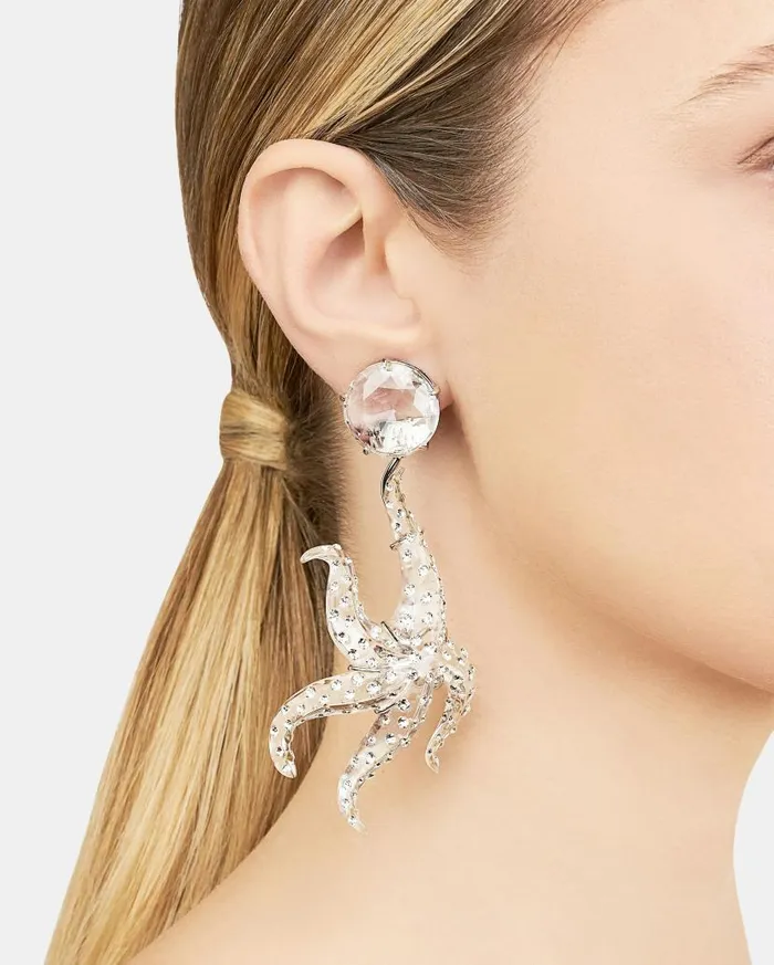 Starfish Earrings White Women Aquazzura Jewelry