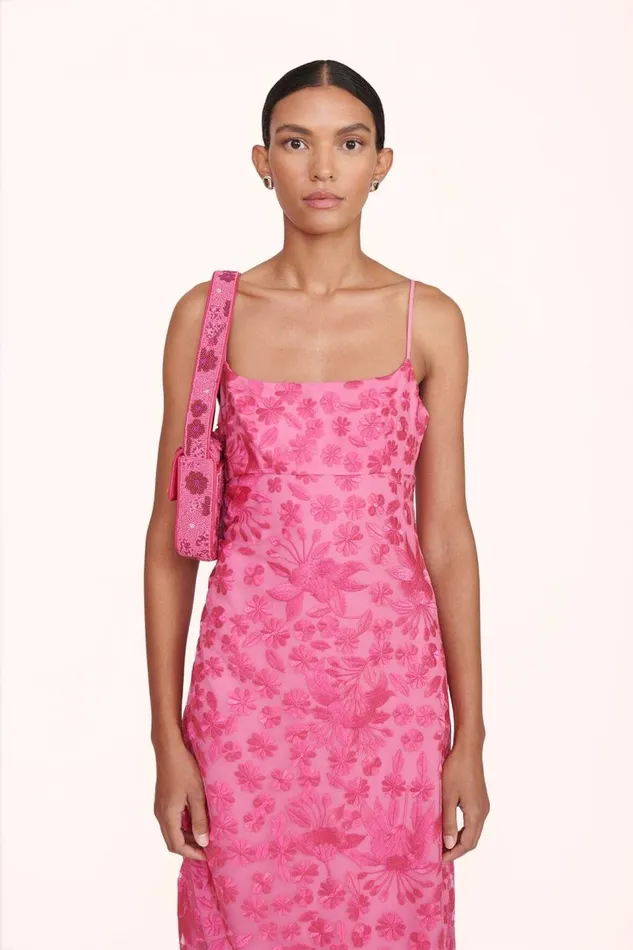 STAUD Beaded Women STAUD TOMMY BAG BLOSSOM GARDEN PARTY