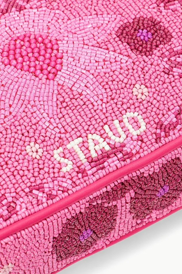 STAUD Beaded Women STAUD TOMMY BAG BLOSSOM GARDEN PARTY