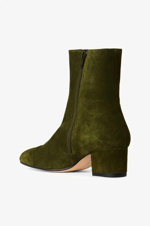STAUD Boots Women STAUD AIMEE SHORT BOOT OLIVE SUEDE STAUD Boots Women STAUD AIMEE SHORT BOOT OLIVE SUEDE