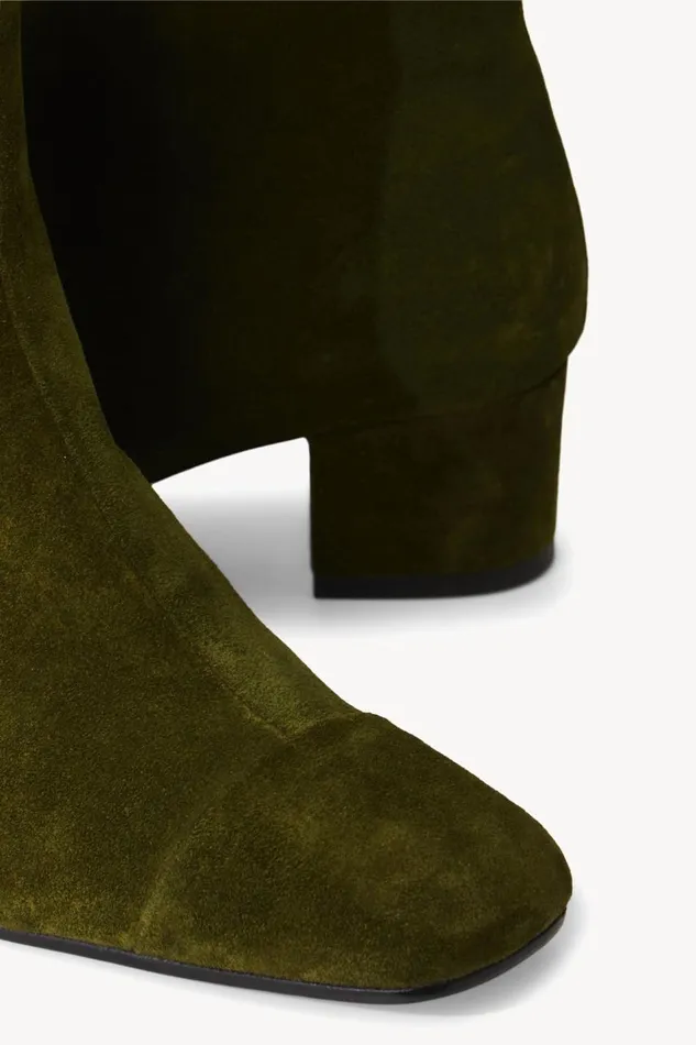 STAUD Boots Women STAUD AIMEE SHORT BOOT OLIVE SUEDE STAUD Boots Women STAUD AIMEE SHORT BOOT OLIVE SUEDE