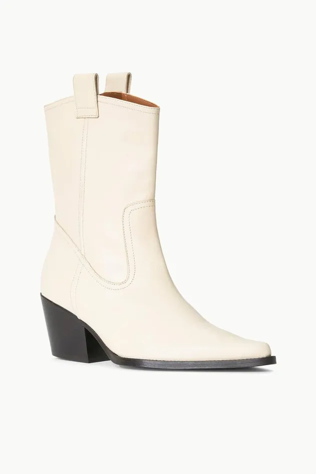 STAUD Boots Women STAUD JUNE BOOT CREAM