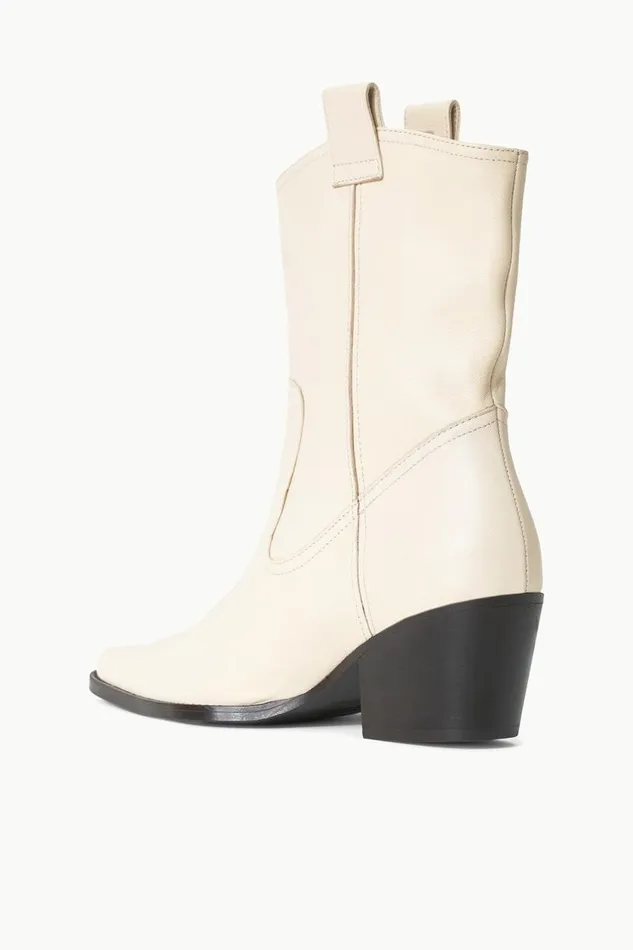 STAUD Boots Women STAUD JUNE BOOT CREAM
