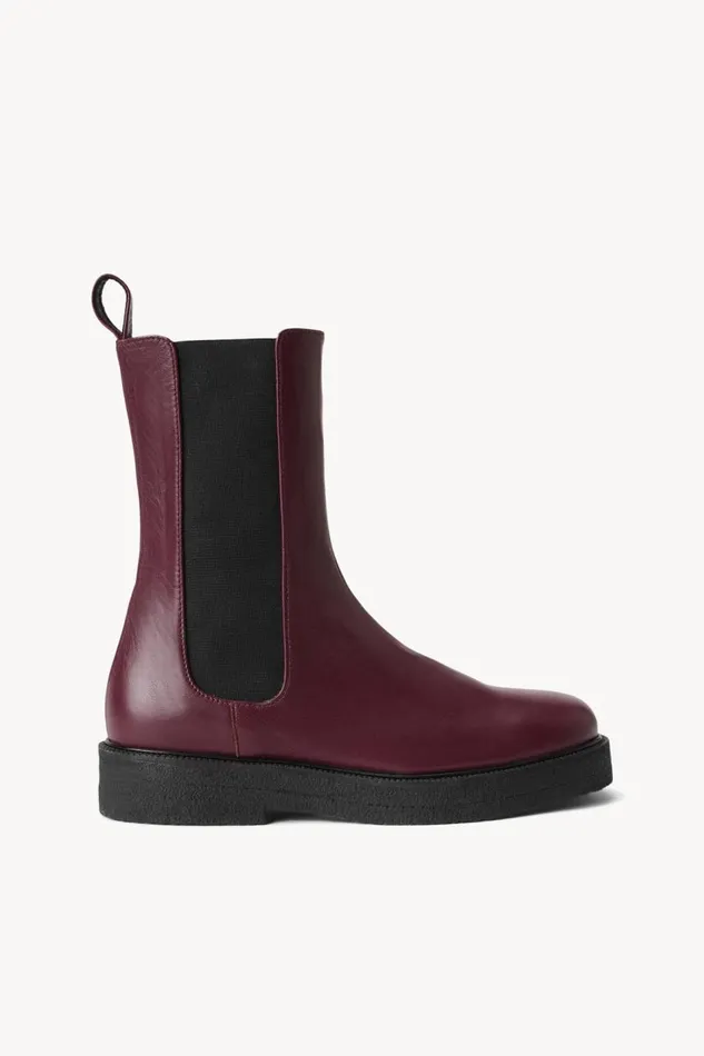 STAUD Boots Women STAUD PALAMINO BOOT PLUM BLACK