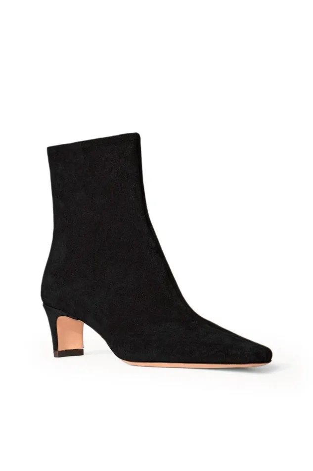 STAUD Boots Women STAUD WALLY ANKLE BOOT BLACK SUEDE STAUD Boots Women STAUD WALLY ANKLE BOOT BLACK SUEDE