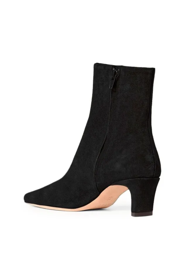 STAUD Boots Women STAUD WALLY ANKLE BOOT BLACK SUEDE STAUD Boots Women STAUD WALLY ANKLE BOOT BLACK SUEDE