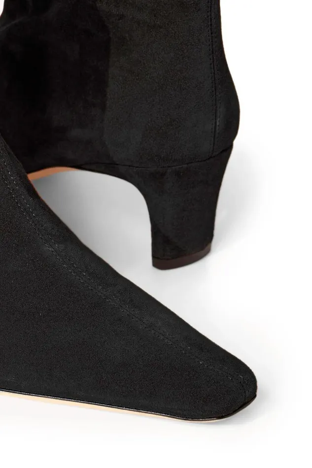 STAUD Boots Women STAUD WALLY ANKLE BOOT BLACK SUEDE STAUD Boots Women STAUD WALLY ANKLE BOOT BLACK SUEDE