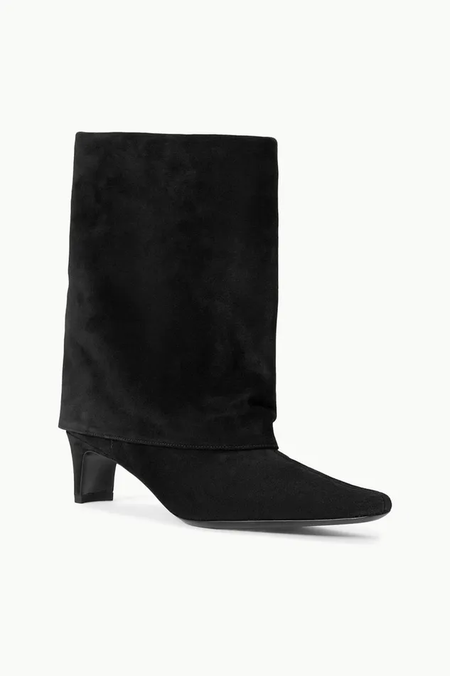 STAUD Boots Women STAUD WALLY FOLDOVER BOOT BLACK STAUD Boots Women STAUD WALLY FOLDOVER BOOT BLACK