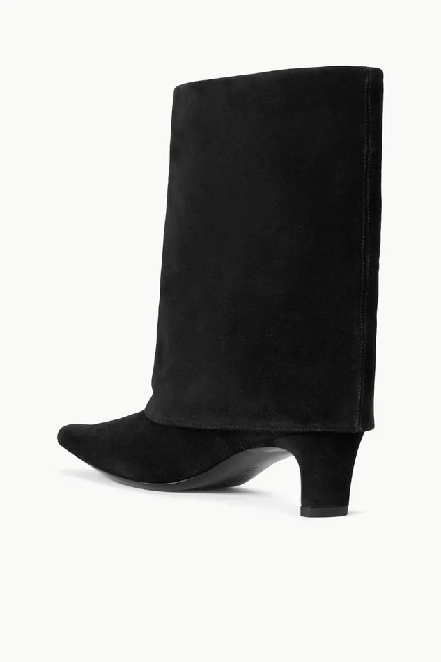 STAUD Boots Women STAUD WALLY FOLDOVER BOOT BLACK STAUD Boots Women STAUD WALLY FOLDOVER BOOT BLACK