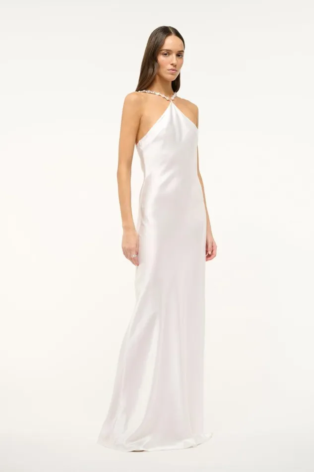 STAUD Bridal Women STAUD CADENCE DRESS PEARL STAUD Bridal Women STAUD CADENCE DRESS PEARL