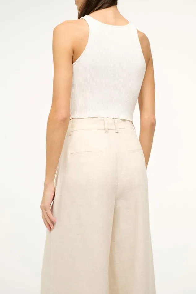 STAUD Bridal Women STAUD SASHA PANT NATURAL