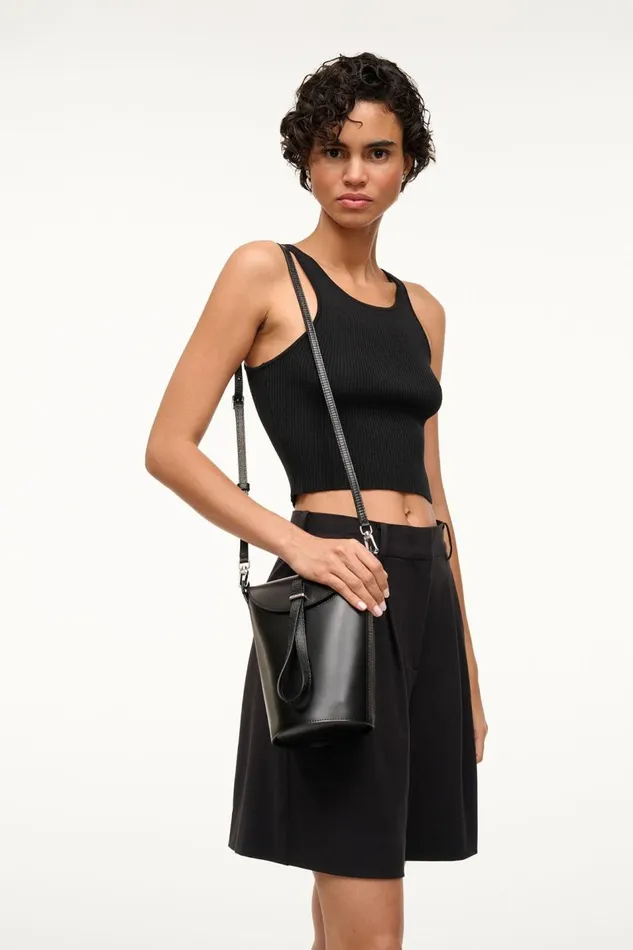 STAUD Bucket Women STAUD PHOEBE CONVERTIBLE BUCKET BAG BLACK