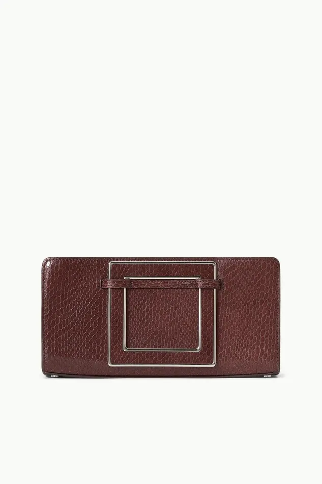 STAUD Clutches Women STAUD SHIRLEY CONVERTIBLE CLUTCH MAHOGANY