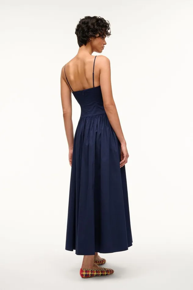 STAUD Dresses Women STAUD DENA DRESS NAVY STAUD Dresses Women STAUD DENA DRESS NAVY