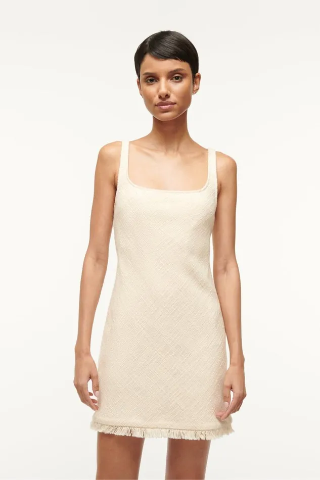 STAUD Dresses Women STAUD ISABELA DRESS IVORY STAUD Dresses Women STAUD ISABELA DRESS IVORY