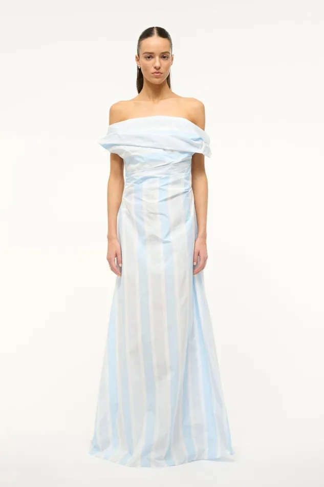 STAUD Dresses Women STAUD LIPARI DRESS ADRIATIC STRIPE