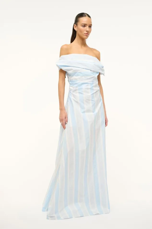 STAUD Dresses Women STAUD LIPARI DRESS ADRIATIC STRIPE STAUD Dresses Women STAUD LIPARI DRESS ADRIATIC STRIPE