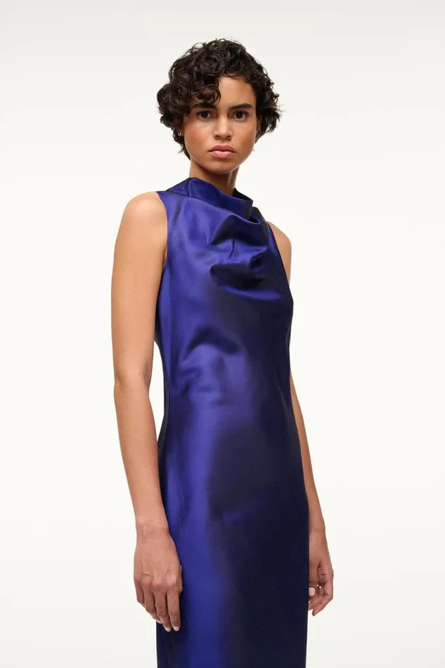 STAUD Dresses Women STAUD ROCHELLE DRESS VIOLET STAUD Dresses Women STAUD ROCHELLE DRESS VIOLET