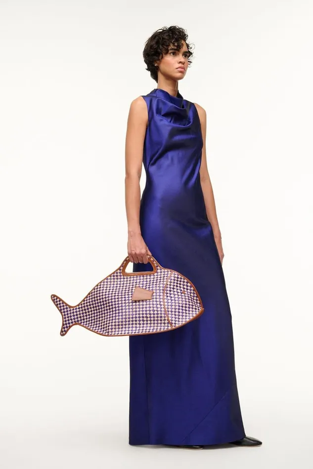 STAUD Dresses Women STAUD ROCHELLE DRESS VIOLET STAUD Dresses Women STAUD ROCHELLE DRESS VIOLET