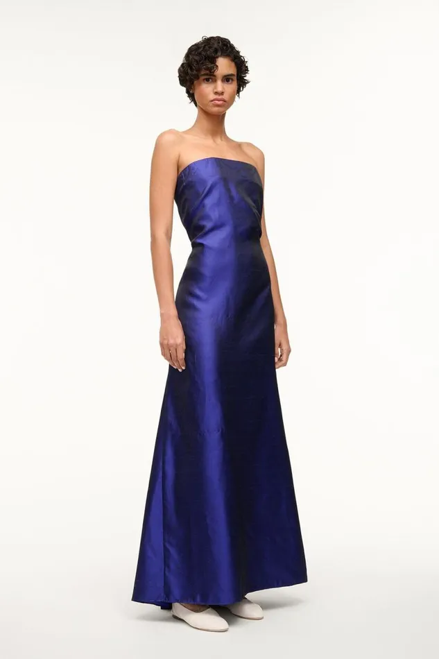 STAUD Dresses Women STAUD TULLIO GOWN VIOLET STAUD Dresses Women STAUD TULLIO GOWN VIOLET