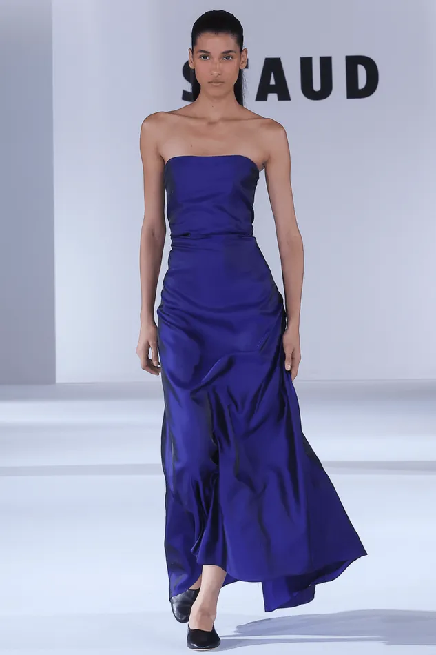 STAUD Dresses Women STAUD TULLIO GOWN VIOLET STAUD Dresses Women STAUD TULLIO GOWN VIOLET