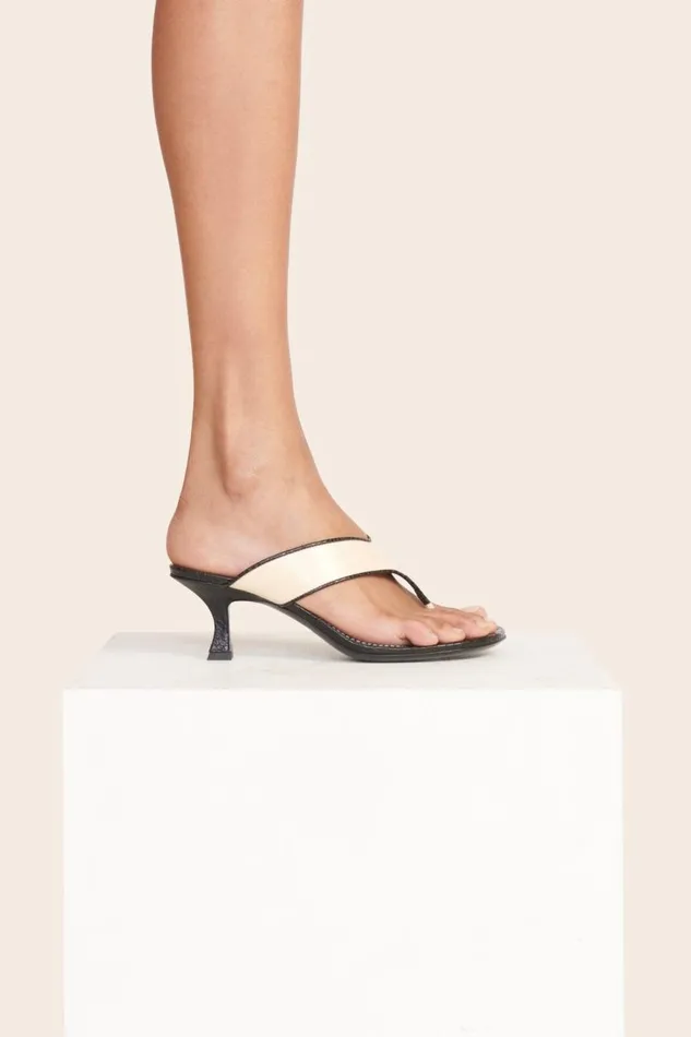 STAUD Heels Women STAUD NATALIA THONG SANDAL MAHOGANY STAUD Heels Women STAUD NATALIA THONG SANDAL MAHOGANY