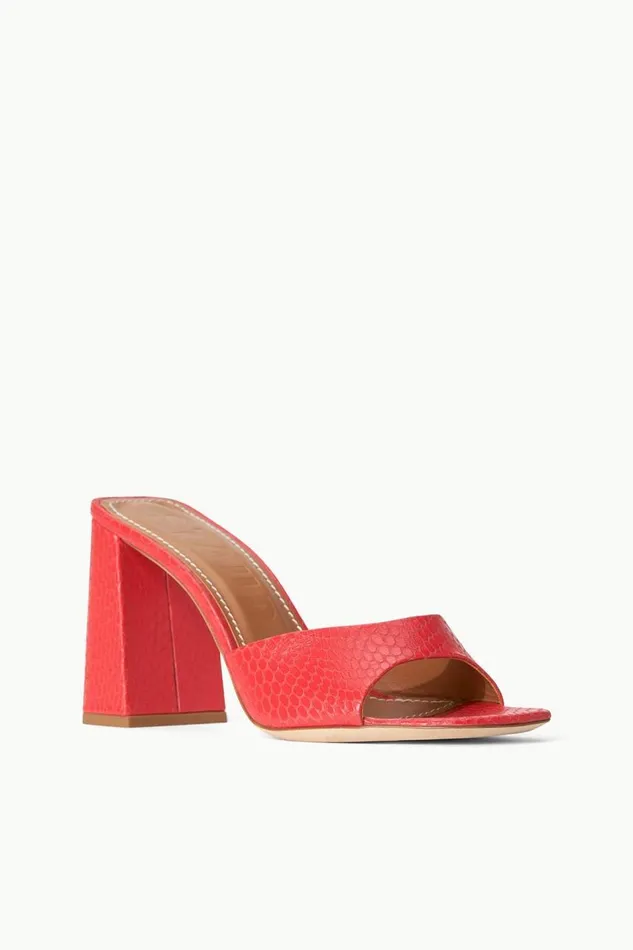 STAUD Heels Women STAUD SLOANE HEEL RED ROSE STAUD Heels Women STAUD SLOANE HEEL RED ROSE
