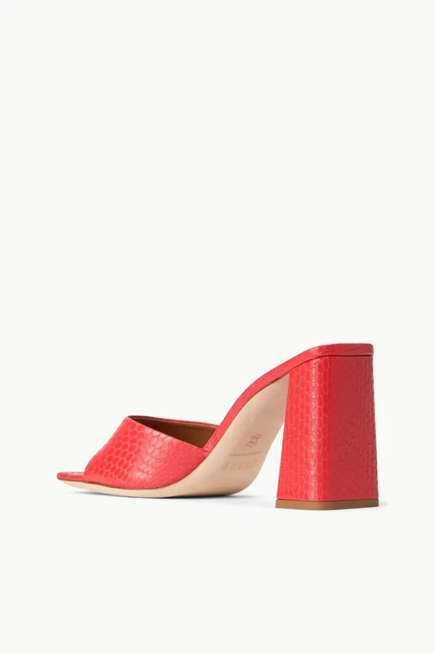 STAUD Heels Women STAUD SLOANE HEEL RED ROSE STAUD Heels Women STAUD SLOANE HEEL RED ROSE