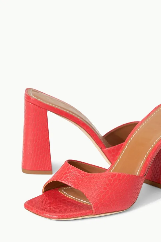 STAUD Heels Women STAUD SLOANE HEEL RED ROSE STAUD Heels Women STAUD SLOANE HEEL RED ROSE