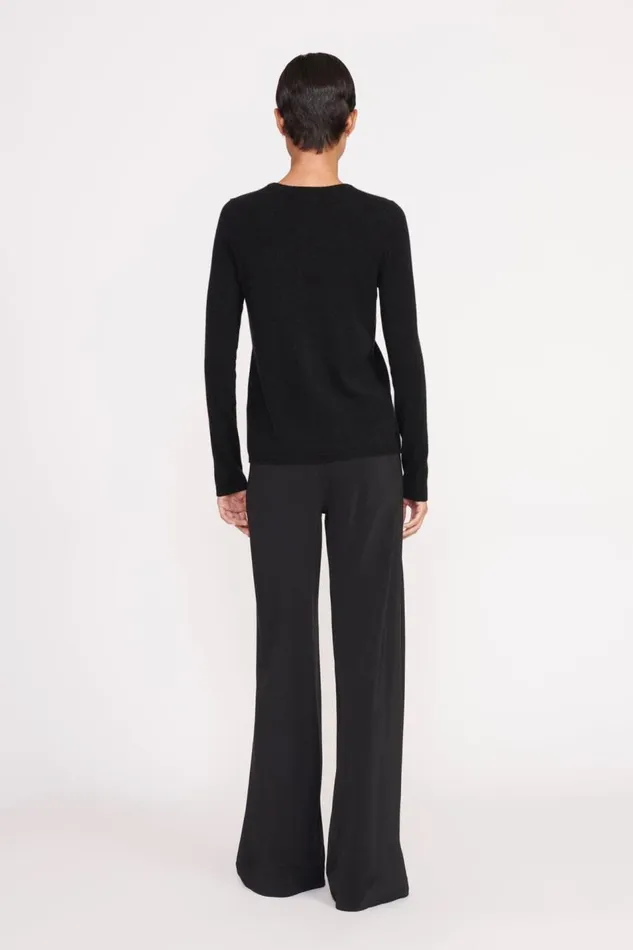 STAUD Knits Women ADAN CARDIGAN BLACK STAUD Knits Women ADAN CARDIGAN BLACK