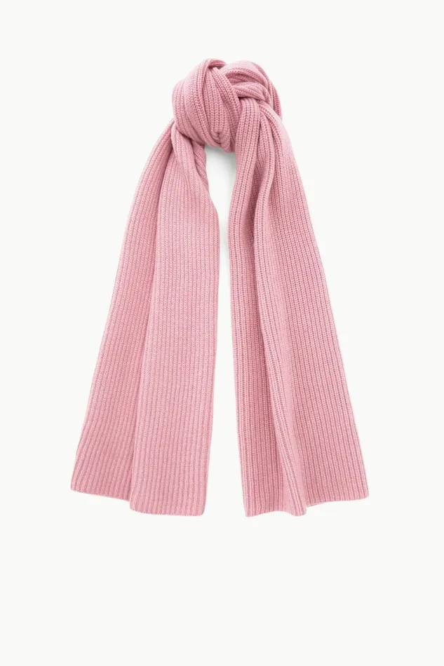 STAUD Knits Women KAYDEN SCARF CHERRY BLOSSOM