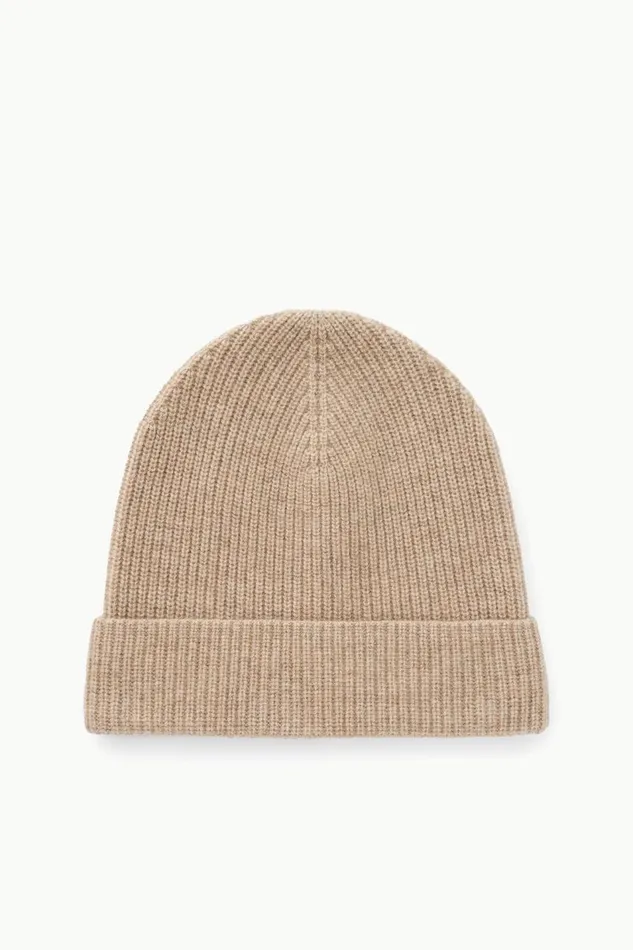 STAUD Knits Women STAUD LAYTON BEANIE BEIGE