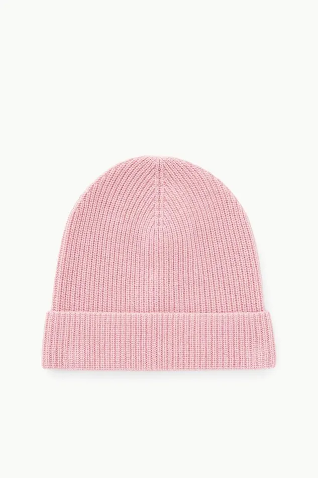STAUD Knits Women STAUD LAYTON BEANIE CHERRY BLOSSOM