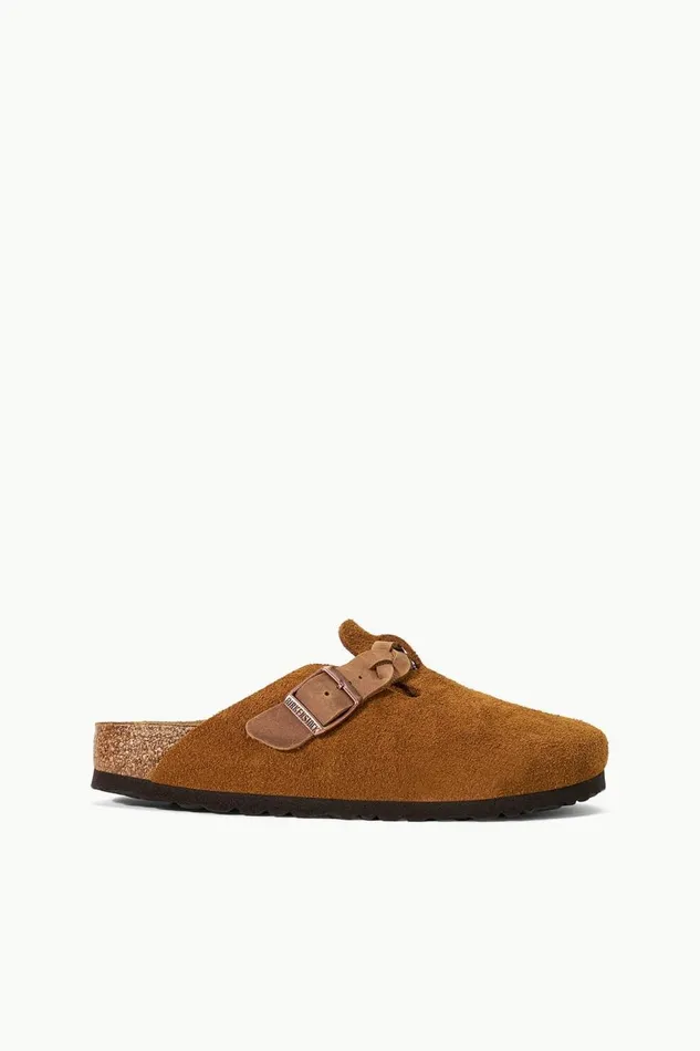 STAUD Mules and Flats Women BIRKENSTOCK BOSTON BRAID CLOG MINK