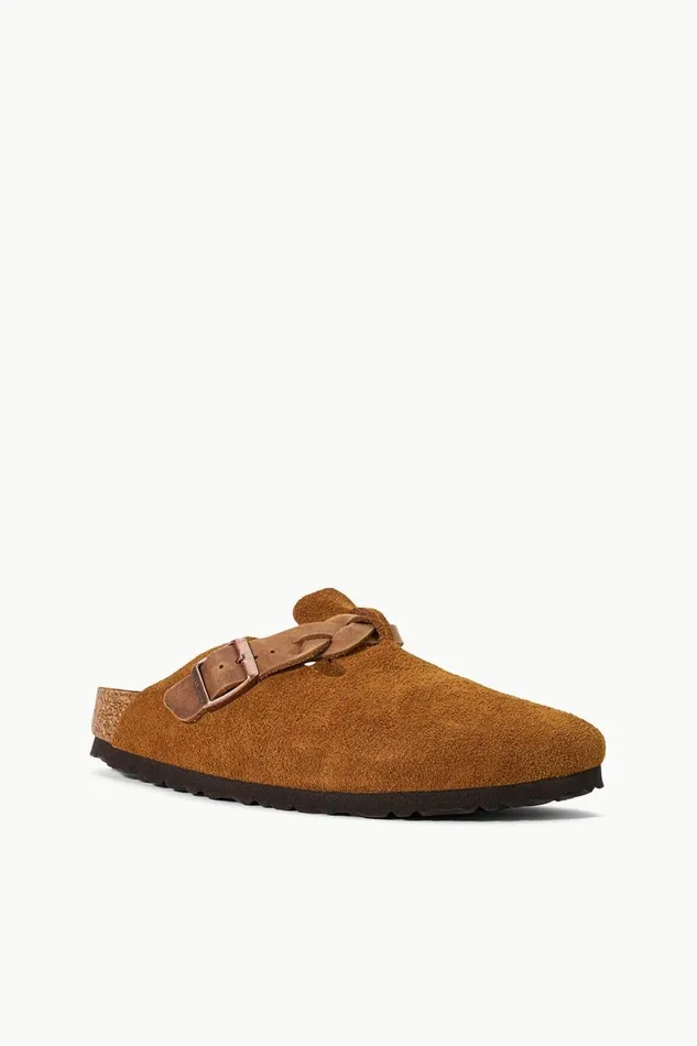 STAUD Mules and Flats Women BIRKENSTOCK BOSTON BRAID CLOG MINK STAUD Mules and Flats Women BIRKENSTOCK BOSTON BRAID CLOG MINK