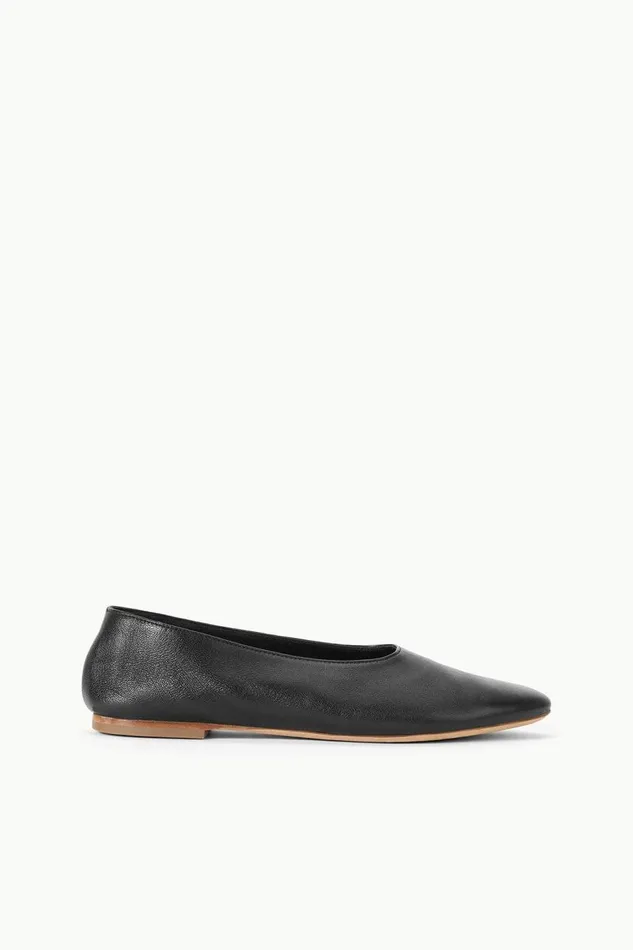 STAUD Mules and Flats Women STAUD ALBA BALLET FLAT BLACK