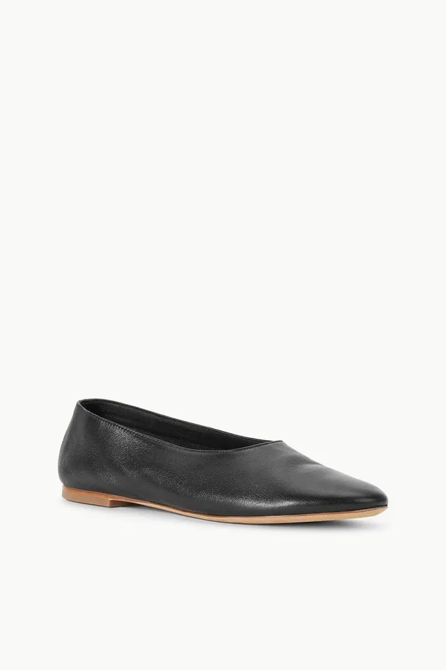 STAUD Mules and Flats Women STAUD ALBA BALLET FLAT BLACK